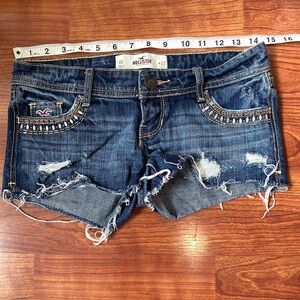 Y2K low rise Hollister shorts